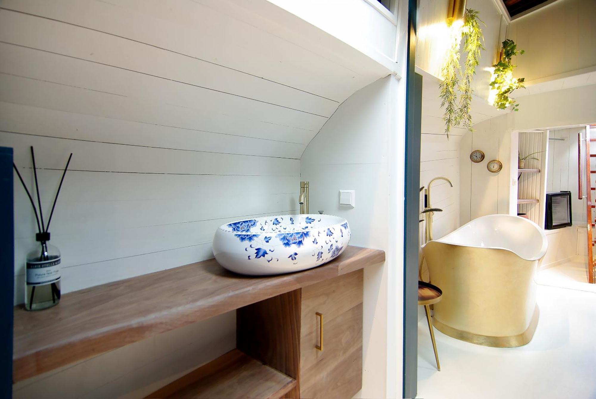 Najade Eco Houseboat Hotel Amsterdam Buitenkant foto